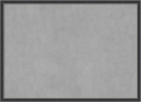Amanti Art Black Framed Magnetic Board 21x29 Medium Vision Board for use with Magnets, 100% Metal Sheet to Display Items as Office Decor or for Home Organization in mudroom, Kitchen or Kids Room