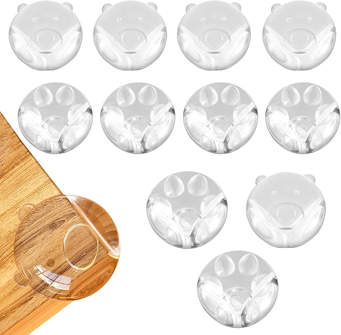 12Pcs Corner Protector for Baby, Cartoon Table Corner Protectors, Furniture Table Edges Protectors for Cover Furniture