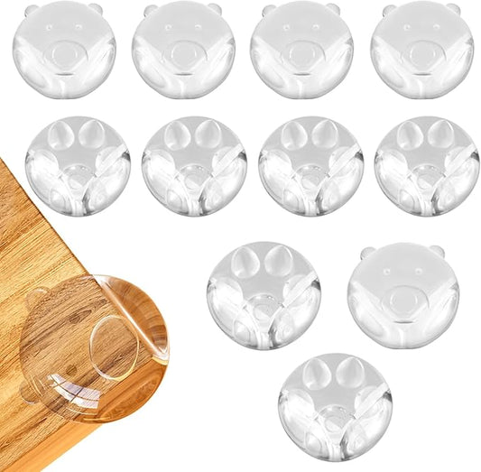 12Pcs Corner Protector for Baby, Cartoon Table Corner Protectors, Furniture Table Edges Protectors for Cover Furniture