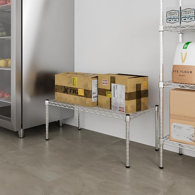 Regal Altair 18" Deep x 36" Wide x 14" Height Wire Shelving Kit | 1-Tier | NSF Commercial Storage Rack Unit