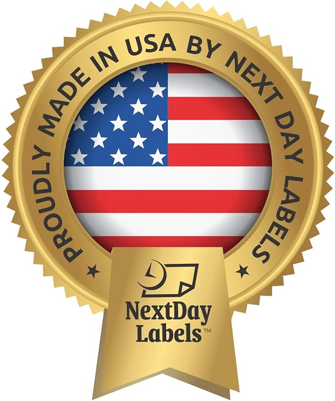 NextDayLabels - 3 x 2 Visitor Labels Pass, ID Labels and Safety Identification Badge Stickers 500 Per Roll (Fluorescent Pink)