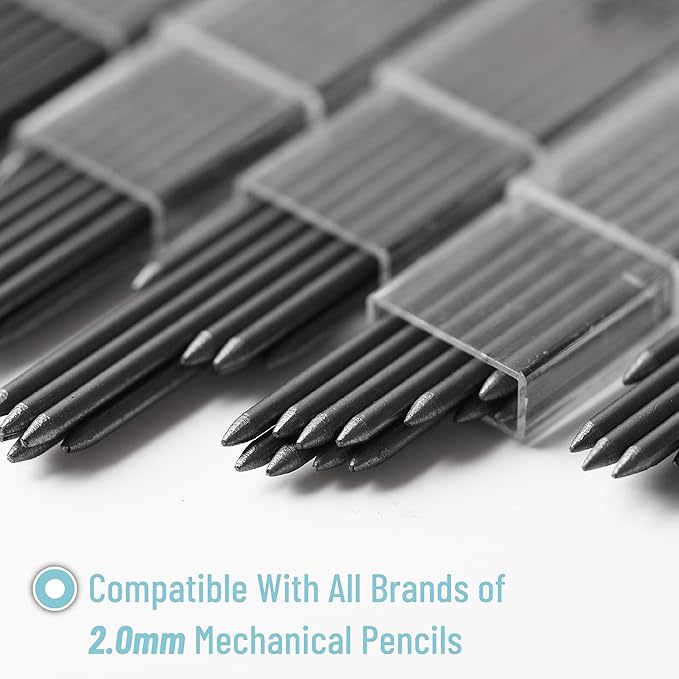 Mr. Pen- 96 Pack Extra Bold 2mm Pencil Lead Refills for Mechanical Pencils
