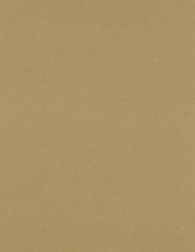 LUXPaper 8.5" x 11" Paper | Letter Size | Grocery Bag Brown | 70lb. Text | 250 Qty
