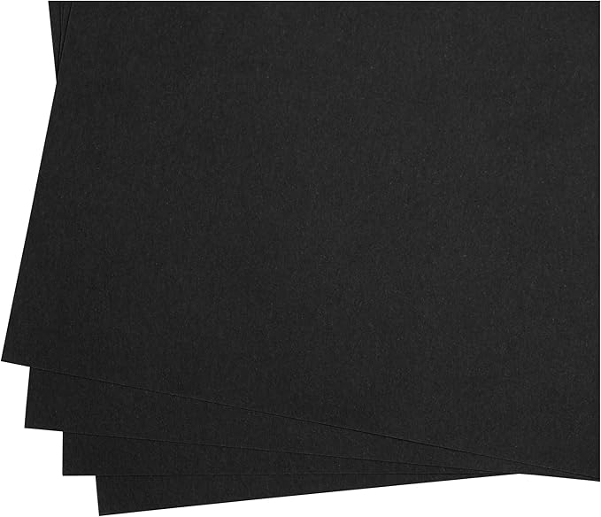 LUXPaper 8.5" x 11" Paper | Letter Size | Midnight Black | 28lb. (80lb. Text) | 1,000 Qty