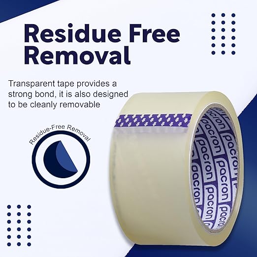 Clear Packing Tape - 24 Heavy-Duty Wrapping Tape - 110-Yard Length, 2640 Total Yards 2.88-Inch Wide Strong Adhesive Rolls for Moving Boxes, Office Packaging, Storage Organization & Warehouse Shipping