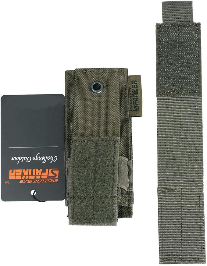 EXCELLENT ELITE SPANKER Molle Single/Double Pistol Mag Pouch Tactical Magazine Pouch Tool Organizer Holder