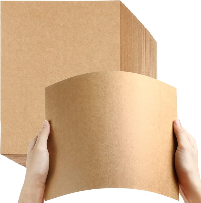 Fainne 200 Sheets 8.5 x 11 Inches Card stock Thick Paper Heavyweight Card Stock Printer Paper 250 GSM 92 lb Cover 170 lb Text for Invitations Menus Crafts DIY Projects(Brown)