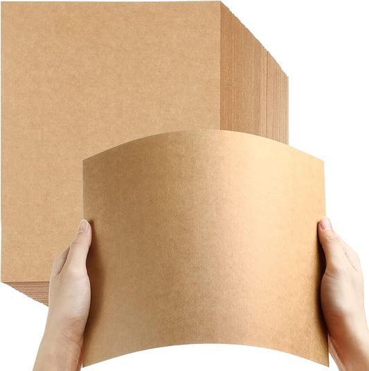 Fainne 200 Sheets 8.5 x 11 Inches Card stock Thick Paper Heavyweight Card Stock Printer Paper 250 GSM 92 lb Cover 170 lb Text for Invitations Menus Crafts DIY Projects(Brown)