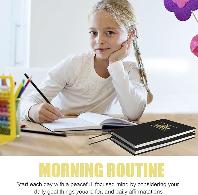 EMOMAS Gratitude Journal, Gratitude Journal for Women and Men, With Positive & Grateful Prompts for More Happiness, Positivity, Affirmation, Productivity, Mindfulness & Self Care