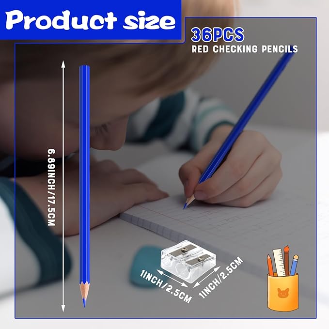 sqzrmdcg 36 PCS Blue Colored Pencils, Pre-sharpened Professional Wooden Art Pencils Set for Artists Painting | Premium Drawing Sketching Supplies(Blue)