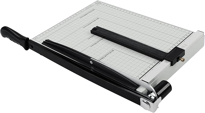 TEXALAN Precision Paper Cutter for A4/B5/A5/B6/B7, 10x13 inches, 70GSM Capacity, Metal Base