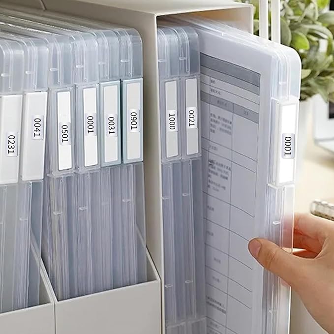 2001-3000 Consecutive Number Inventory Stickers Self Adhesive Waterproof Labels Office Warehouse Numbering Classification Black Printing on Silver Sticker 0.79 x 0.38 Inch