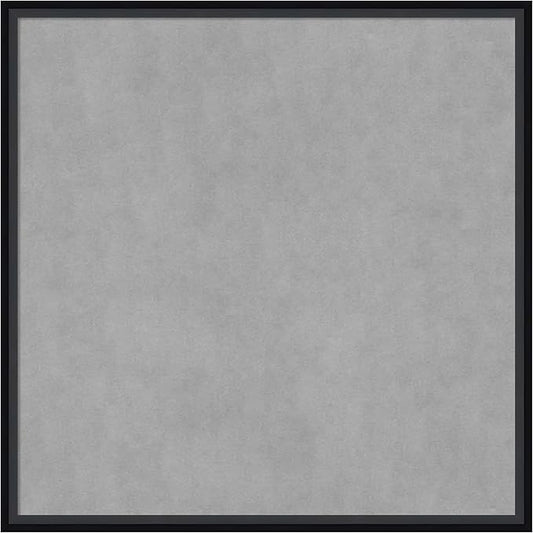 Amanti Art Black Framed Magnetic Board 25x25 Medium Vision Board for use with Magnets, 100% Metal Sheet to Display Items as Office Decor or for Home Organization in mudroom, Kitchen or Kids Room