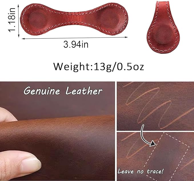 Personalized Magnetic Leather Bookmark, 26 Letters Custom Leather Bookmarks, Handmade, Leather Magnetic Bookmark for Book Lovers Readers Women Kid(Blue，Q）