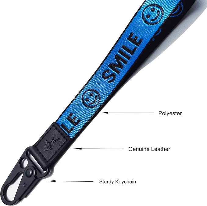 Cool Lanyards,Neck Strap Key Chain Holder, Neck Lanyards for Keys,Wallets and ID Badge Holders
