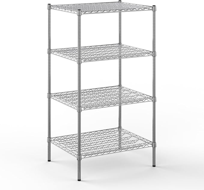 Regal Altair 24" Deep x 30" Wide x 54" Height Wire Shelving Kit | 4-Tier | NSF Commercial Storage Rack Unit