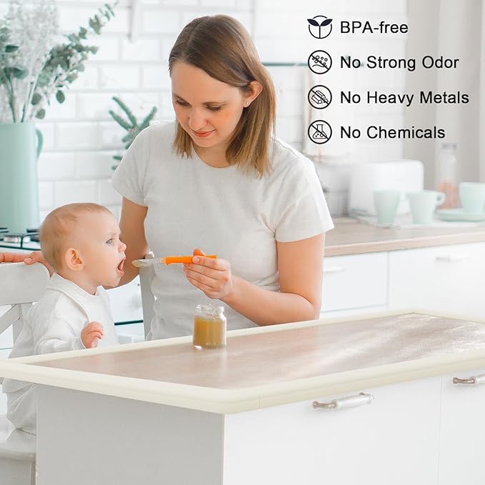 Baby Proof Corners and Edges Protector 10ft Edge+4 Corner Guard, Fireplace Baby Proofing Bumper, Heavy-Duty Soft NBR Foam Edge Corner Protector for Furniture Table, Childsafe/Pre-Taped White