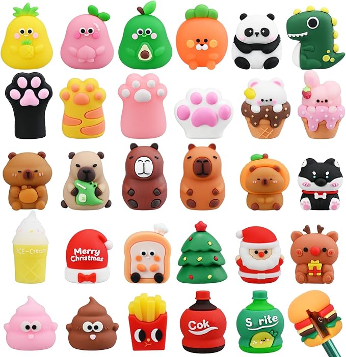 30 PCS Cute Pencil Sharpeners for Kids, Cartoon Pencil Sharpener Manual, Handheld Pencils Sharpener, Colored Pencils Sharpeners Kawaii Stationary Gifts School Home Office Supplies