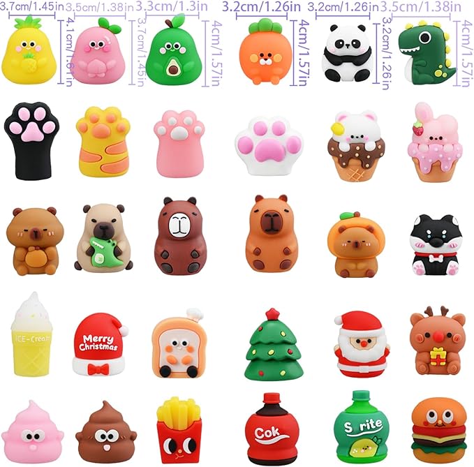 30 PCS Cute Pencil Sharpeners for Kids, Cartoon Pencil Sharpener Manual, Handheld Pencils Sharpener, Colored Pencils Sharpeners Kawaii Stationary Gifts School Home Office Supplies