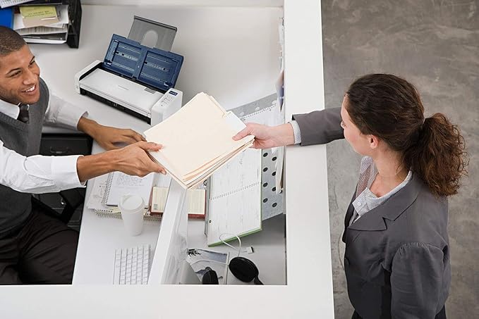 Xerox Duplex Portable Document Scanner Blue & White - XDS-P