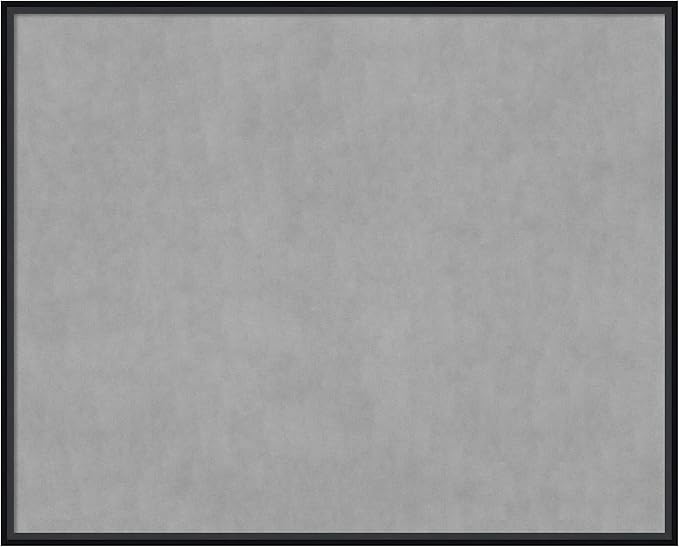 Amanti Art Black Framed Magnetic Board 33x41 X-Large Vision Board for use with Magnets, 100% Metal Sheet to Display Items as Office Decor or for Home Organization in mudroom, Kitchen or Kids Room