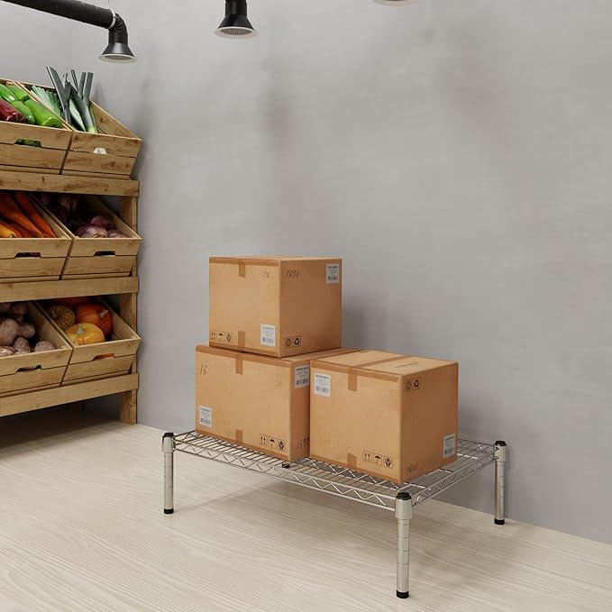 Regal Altair 21" Deep x 30" Wide x 8" Height Wire Shelving Kit | 1-Tier | NSF Commercial Storage Rack Unit