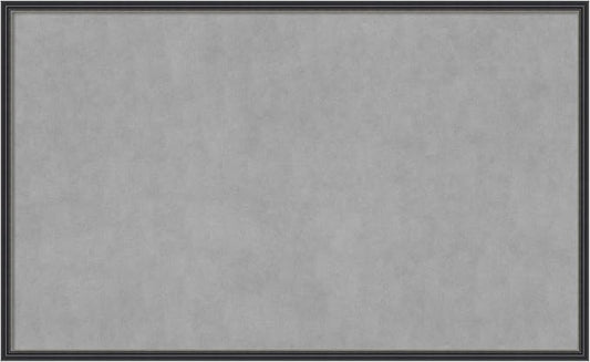 Amanti Art Black Framed Magnetic Board 25x41 Large Vision Board for use with Magnets, 100% Metal Sheet to Display Items as Office Decor or for Home Organization in mudroom, Kitchen or Kids Room