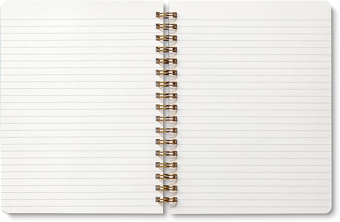 Compendium Spiral Notebook – Seek Out Beauty Where It Lives. – A Designer Spiral Notebook with 192 Lined Pages, College Ruled, 7.0" W x 9.25" H