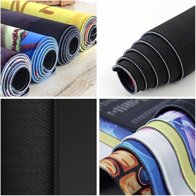 Dark Magic Large Mouse Pad Gaming MTG Playmat Original Paint Desk Mat Adventure Extended Mousepad Art Long Mouse Pads XXL, Cool Desk Pad for Keyboard with Stitched Edges 31.5" X 15.7 "
