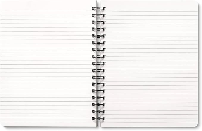 Compendium Spiral Notebook - Something Good Is Going to Happen Today. — A Designer Spiral Notebook with 192 Lined Pages, College Ruled, 7.0”W x 9.25”H