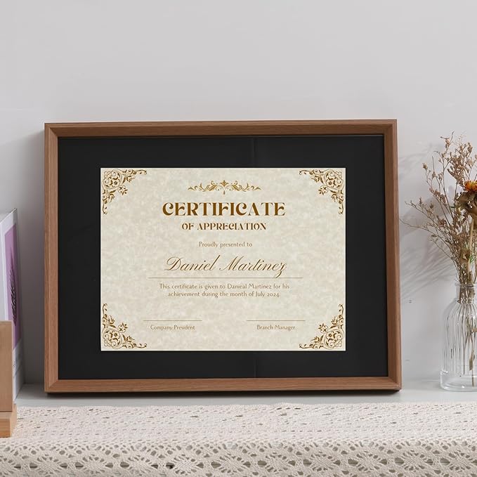 50 Sheets Parchment Resume Paper - 8.5 x11" Double-Sided Certificate Paper - 100 GSM Textured Stationary for Menus,Invitations,Resumes,Diplomas - Printing & Writing Friendly (Ivory)