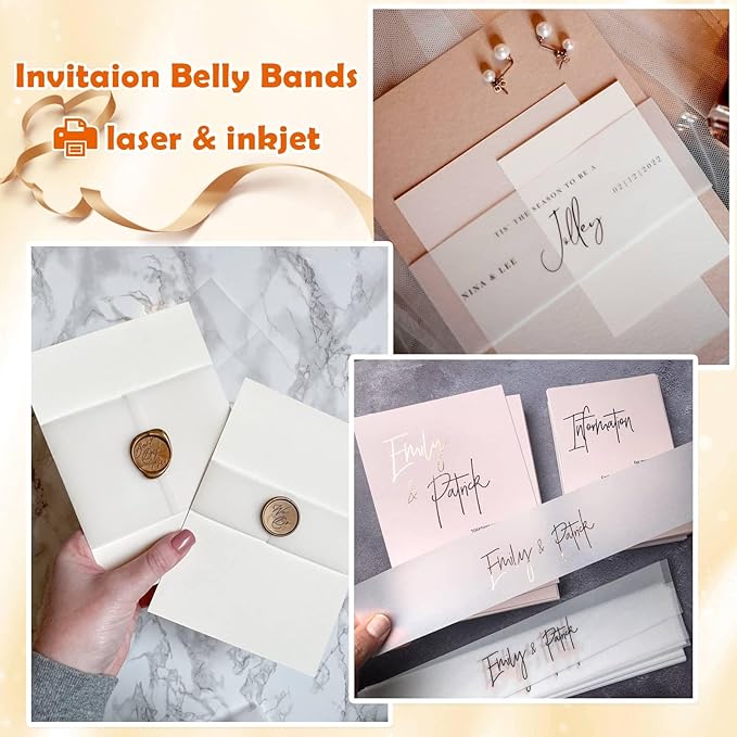 70 Pcs Colored Vellum Translucent Paper 8.5 x 11 inches Tracing Vellum Paper for Greeting Card Invitation Overlays, Sketching Crafting Scrapbooking, Journaling, Lanterns Making