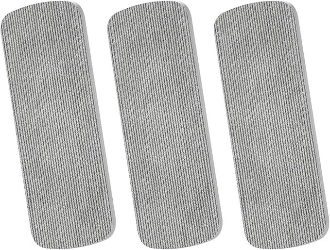 CLICK CLEAN 3-Pack Replaceable Felt Pads, Magnetic Whiteboard Eraser Felt Pads, Designed for Click Clean Replaceable Dry Erase Board Eraser, Intended for Classroom, Home and Office Use