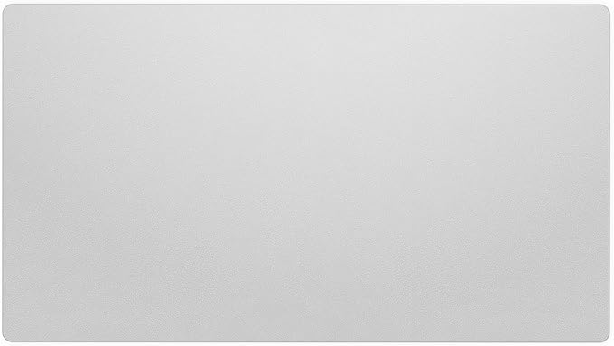 Nekmit Leather Desk Blotter Pad 36 x 20 Inches, Flat, Non-Slip, Waterproof, Gray