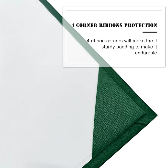 Diploma Cover 8.5” x11” Diploma Holder of Graduation Leatherette Padded Certificate（Tent Style