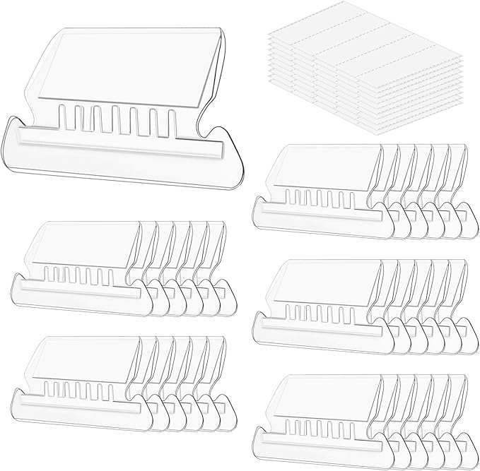 File Folder Tabs, Paxcoo 50 Sets Hanging File Folder Labels Tabs and Inserts for Hanging Folders