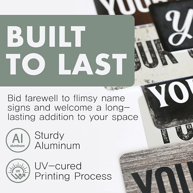 Rustic Custom Metal Signs - Custom sign for indoor or outdoor use. Many styles available. Personalized metal signs perfect for rental properties, business signage, directional and delivery signs, gift giving and more! Made in U.S.A. Printed on rust-res...