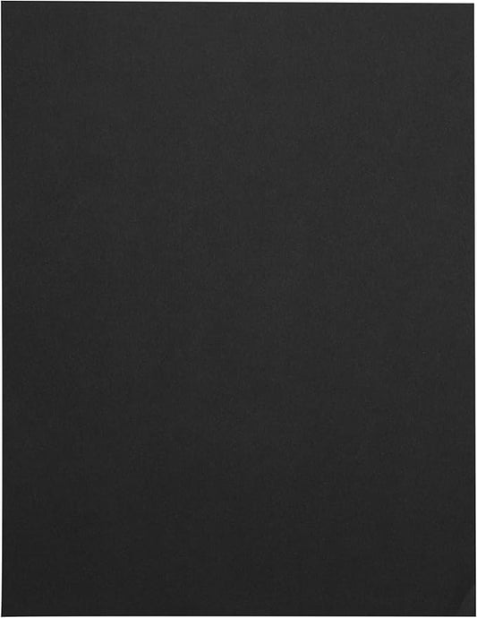 LUXPaper 8.5" x 11" Paper | Letter Size | Midnight Black | 28lb. (80lb. Text) | 50 Qty