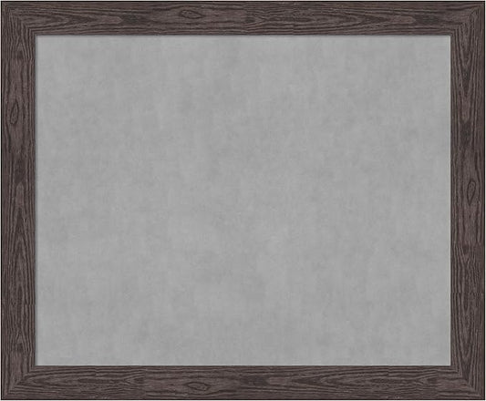 Amanti Art Black Framed Magnetic Board 38x46 X-Large Vision Board for use with Magnets, 100% Metal Sheet to Display Items as Office Decor or for Home Organization in mudroom, Kitchen or Kids Room