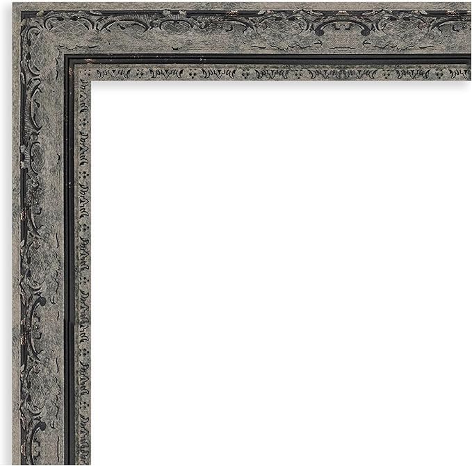 Amanti Art Black Framed Magnetic Board 20x24 Small Vision Board for use with Magnets, 100% Metal Sheet to Display Items as Office Decor or for Home Organization in mudroom, Kitchen or Kids Room