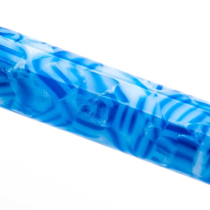 Conklin Duragraph Fountain Pen Ice Blue - Stub Nib, Premium Writing Instrument for Calligraphy & Signatures