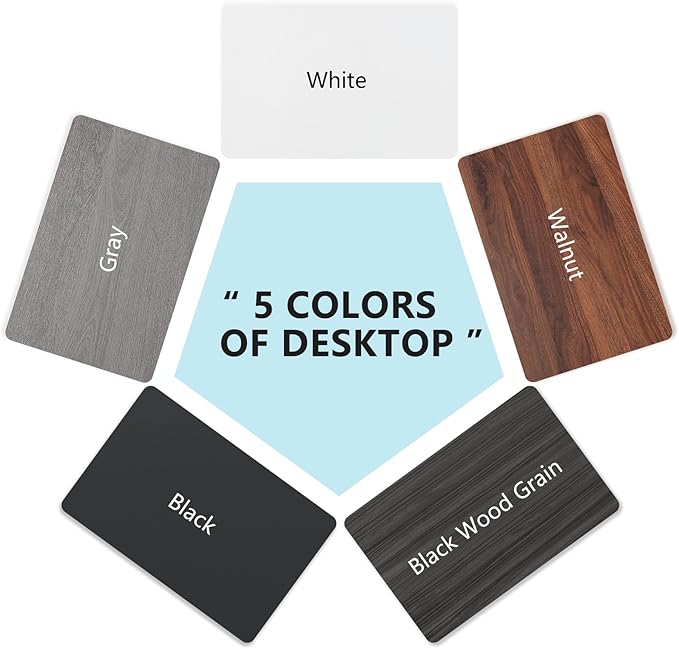 Goakwwuz Conference Room Table, Folding Conference Tables,Thicken Grey Tabletop,Flip Top Wooden Seminar Meeting Room Table for Conference Room Offices (6, Black+White, 70.8”)