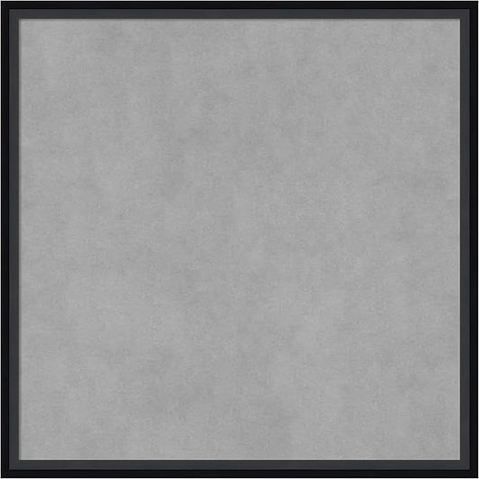 Amanti Art Black Framed Magnetic Board 21x21 Medium Vision Board for use with Magnets, 100% Metal Sheet to Display Items as Office Decor or for Home Organization in mudroom, Kitchen or Kids Room