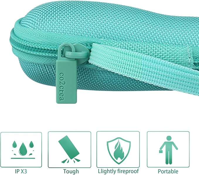 co2CREA Hard Case Replacement for Logitech Wireless Presenter R400 Presentation Remote Clicker Pointer (Mint Green Case)