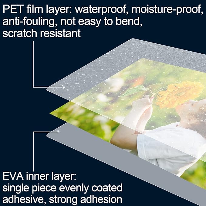 HERKKA 300 Pack Laminating Sheets, Hold 11 x 17 Inch Sheet, 3 Mil Clear Thermal Laminating Pouches 11.5 x 17.5 Inch Lamination Sheet Paper for Laminator, Round Corner