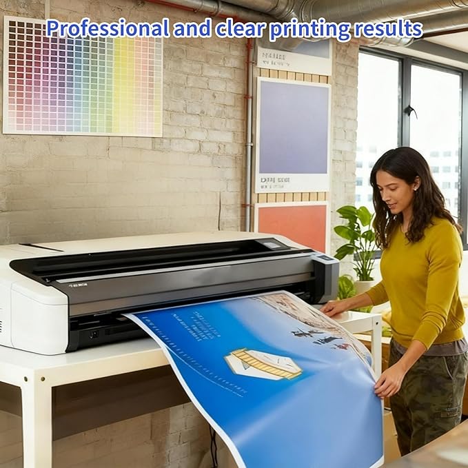 Wide Format Paper 24 In x 150 Ft, 2 Rolls Plotter Paper on 2" Core, CAD Bond Rolls for CAD Printing on Wide Format Ink Jet Printers,Choice for Engineering Plans, Architectural Designs and GIS Maps