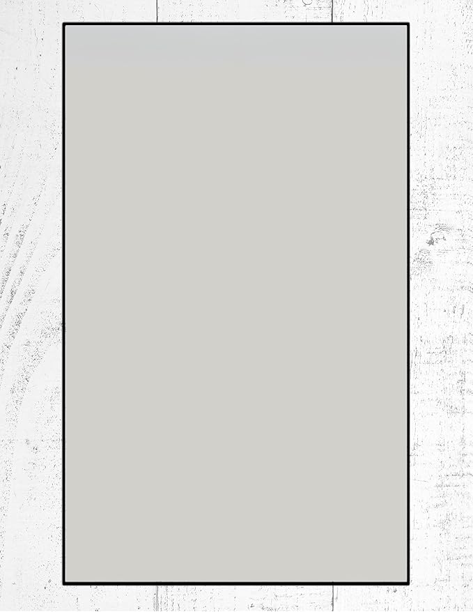 Colored Copy Writing and Printing Paper, 20 Pound, 75 GSM, 8.5"x14"/ Legal Size, 500 Sheets Per Ream. (2500, Grey)