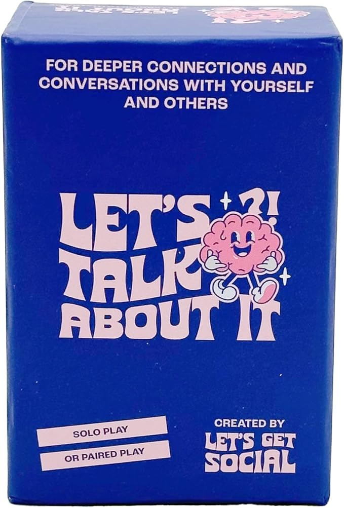 Island Dogs Let's Get Social - Let's Talk About It Card Game | Fun Party & Family Activity | Conversation Starter for Teens & Adults | 120 Cards for Meaningful Connections