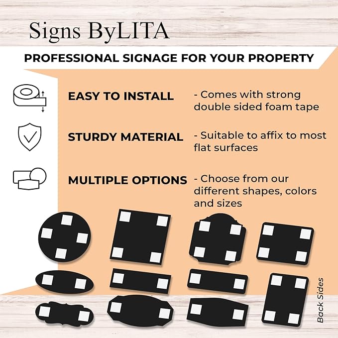 Standard Conference Room Sign - Silver - Medium 10 Pack