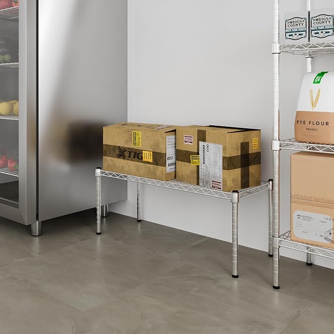 Regal Altair 14" Deep x 36" Wide x 14" Height Wire Shelving Kit | 1-Tier | NSF Commercial Storage Rack Unit